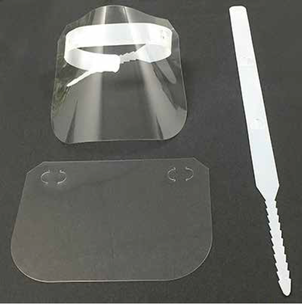 Clear Face Shields - 200 Pack ($1.24 each)
